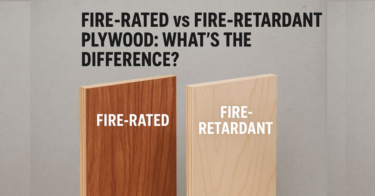 Fire retardant Plywood